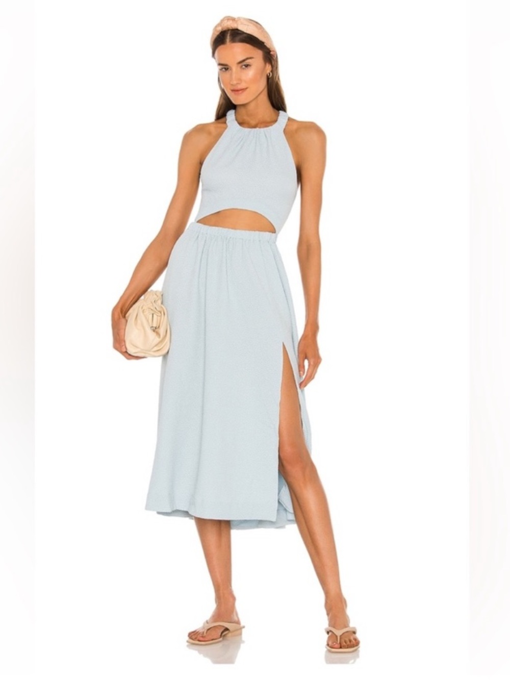LPA Adalyn Dress in Powder Blue